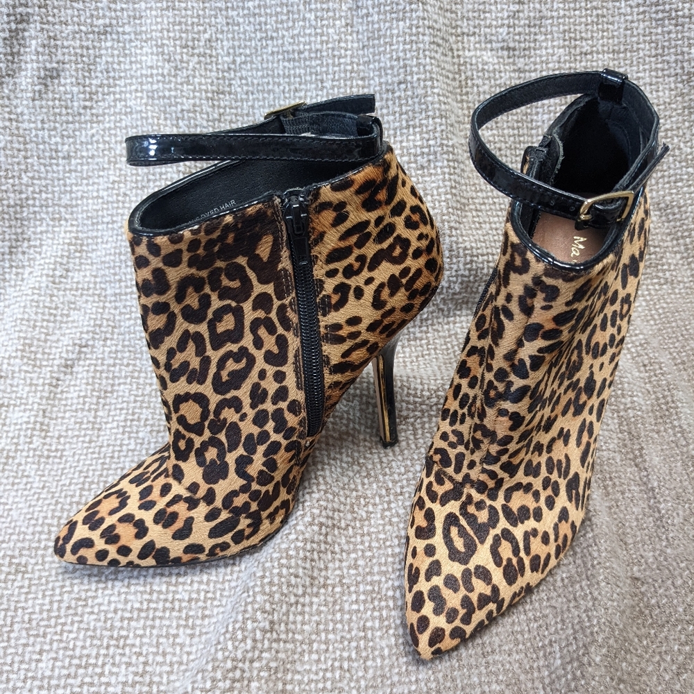 Cheetah print Ankle Boots